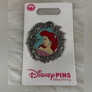 Disney Parks Trading Pin - Ariel Princess Portrait Silver Frame 2024